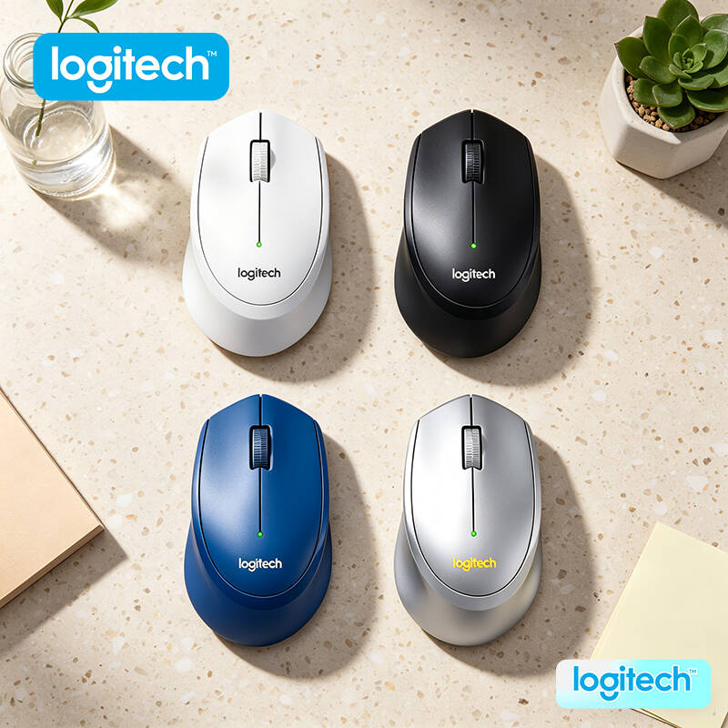 Home Office For Mac - Logitech M280/M330/M100R Silent Wireless Mouse Portable