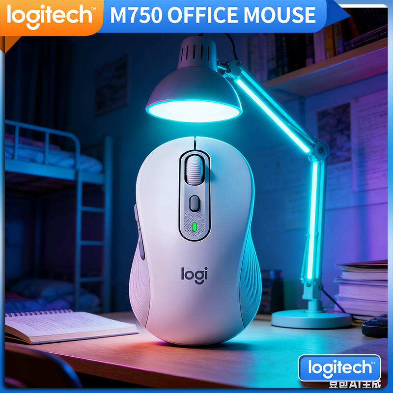 Home Office For Mac - Logitech M650/M650L/M750 Wireless Multi-Device Mouse Silent
