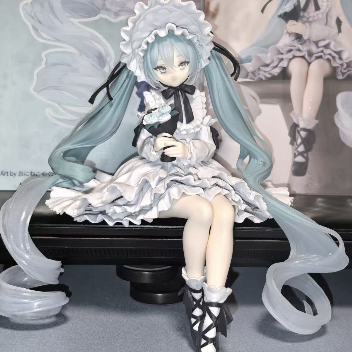 Home Office Romance Manga - 12cm Miku Anime Figure Retro Beautiful