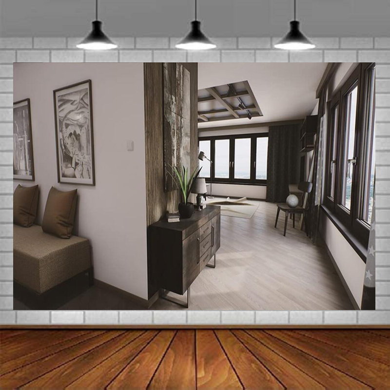 Office Photography Backdrop Co - Home Office Zoom Background ulasan dan harga