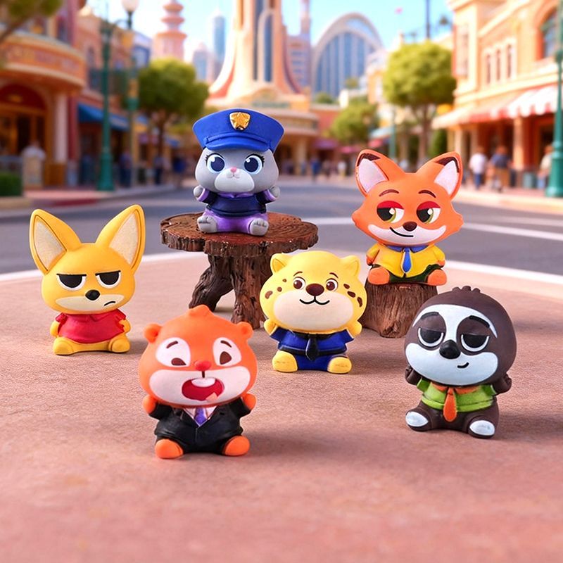 New Zootopia resin mini figure - Home Office Romance Manga ulasan dan harga