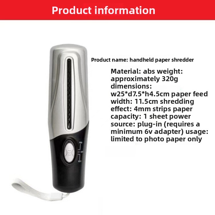 USB Portable Shredder Multifun - Home Office Paper Shredder ulasan dan harga