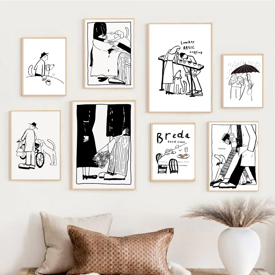 1pc Scandinavian Minimalist Ar - Home Office Romance Manga ulasan dan harga