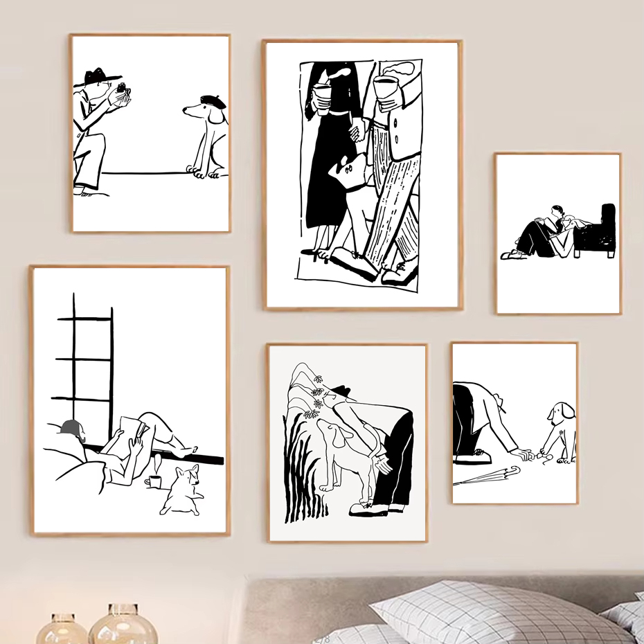 1pc Scandinavian Minimalist Ar - Home Office Romance Manga ulasan dan harga
