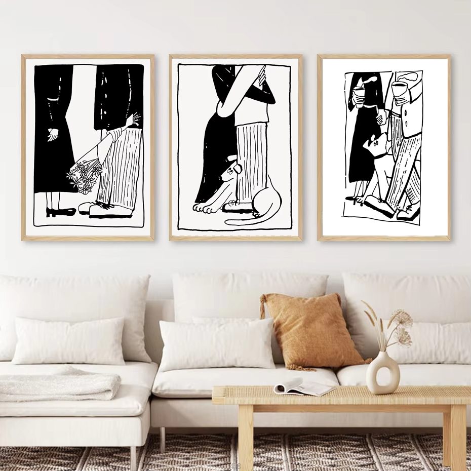 1pc Scandinavian Minimalist Ar - Home Office Romance Manga ulasan dan harga