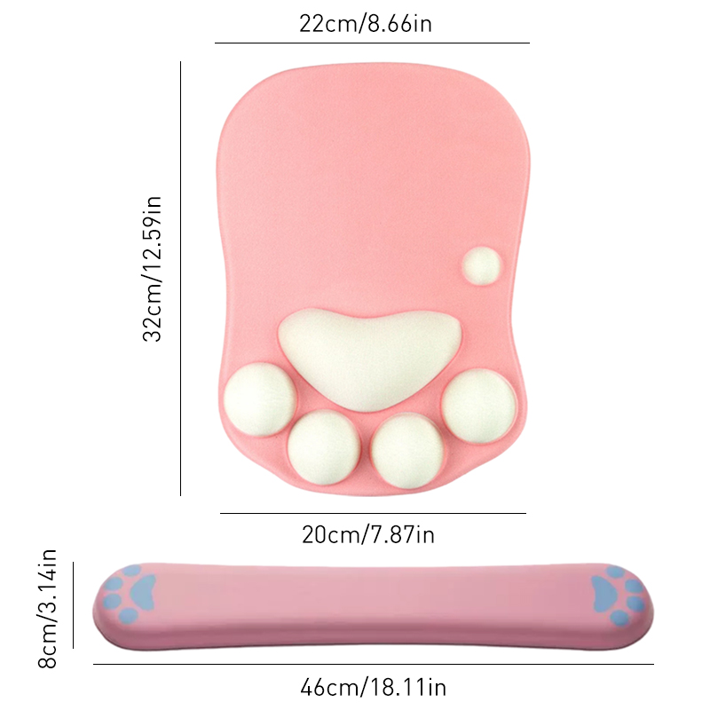 Cute Ergonomic Cat Paw Mouse P - Home Office For Mac ulasan dan harga