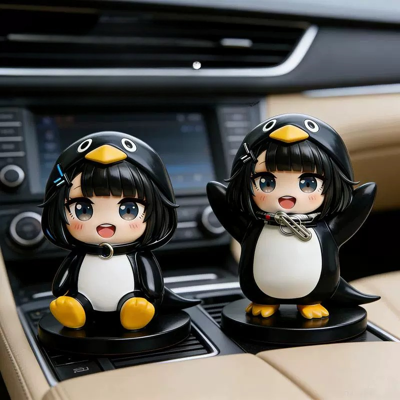Guguga Little Penguin PVC Figu - Home Office Romance Manga ulasan dan harga