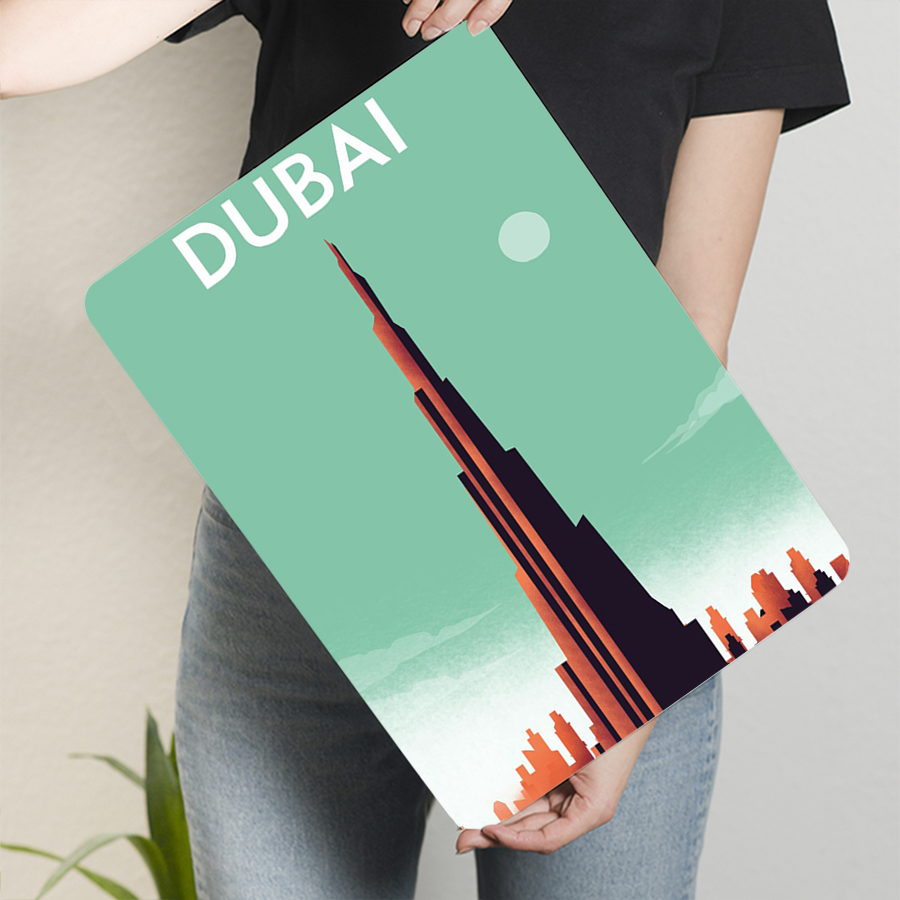 Dubai Skyline Metal Wall Art B - Home Office Dubai ulasan dan harga