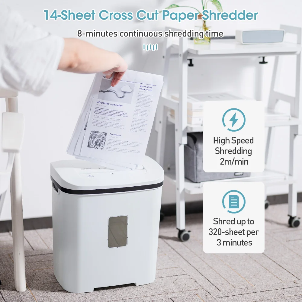 Low Noise 20L Office Paper Shr - Home Office Paper Shredder ulasan dan harga