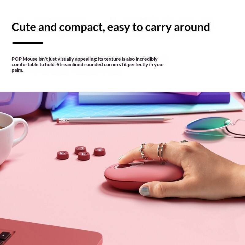Wireless Logitech M350 POP Mou - Home Office For Mac ulasan dan harga