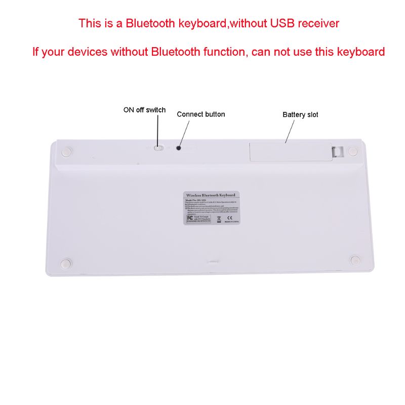 78-key Thai Wireless Keyboard  - Home Office For Mac ulasan dan harga
