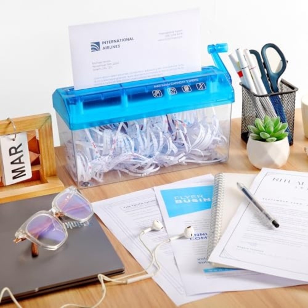 High Quality ABS Hand Shredder - Home Office Paper Shredder ulasan dan harga