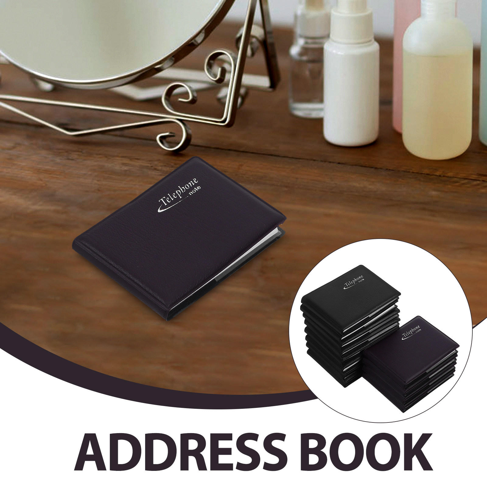 12Pcs Small Mini Address Book  - Home Office Phone Number ulasan dan harga