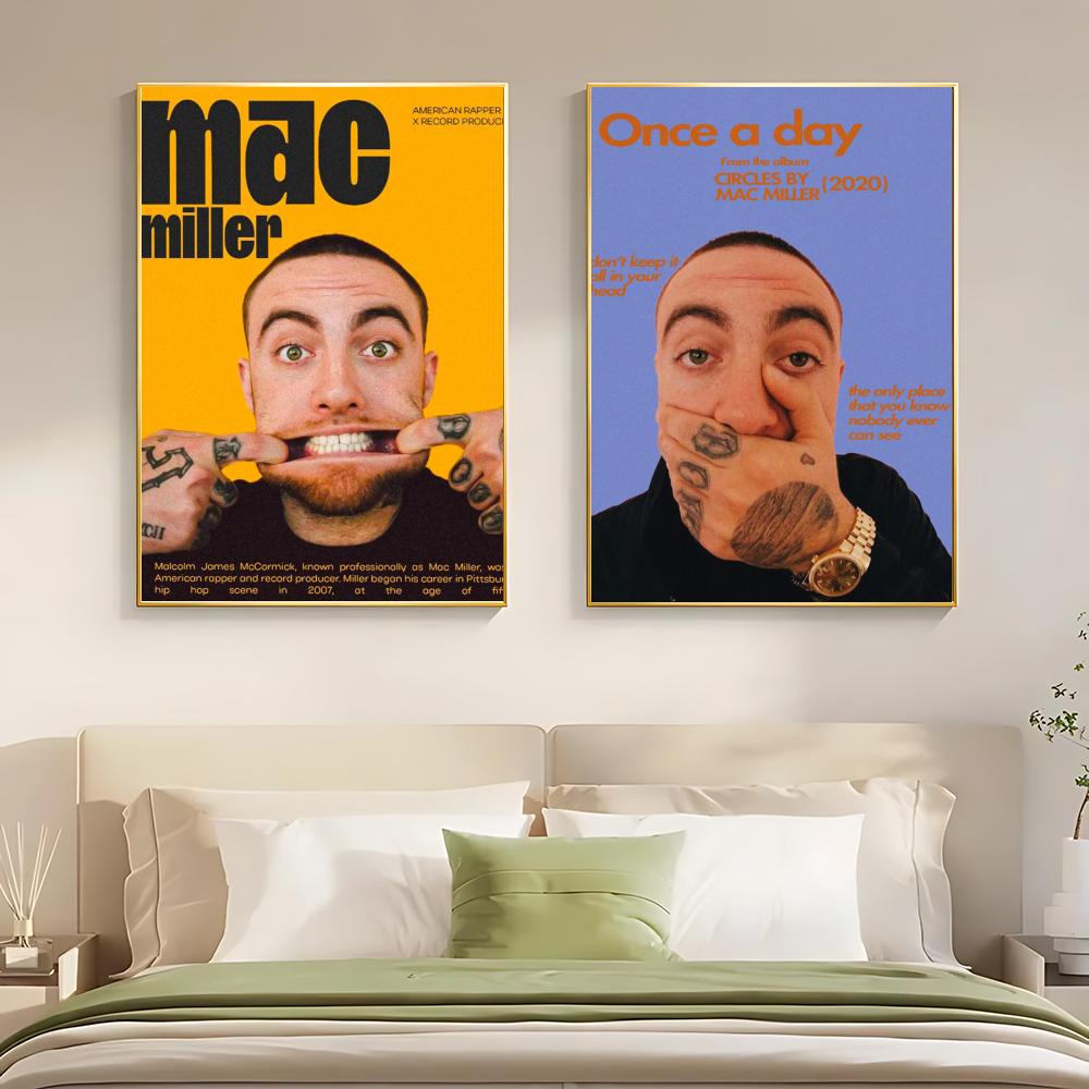 Rapper M-Mac Miller Poster HD  - Home Office For Mac ulasan dan harga