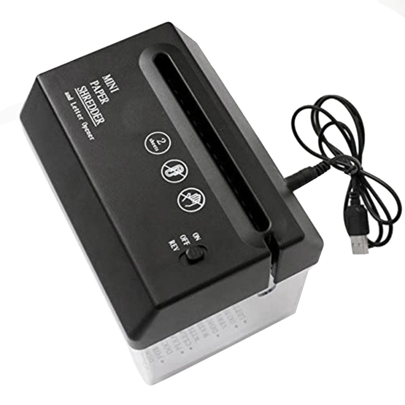 Portable Electric Paper Shredd - Home Office Paper Shredder ulasan dan harga